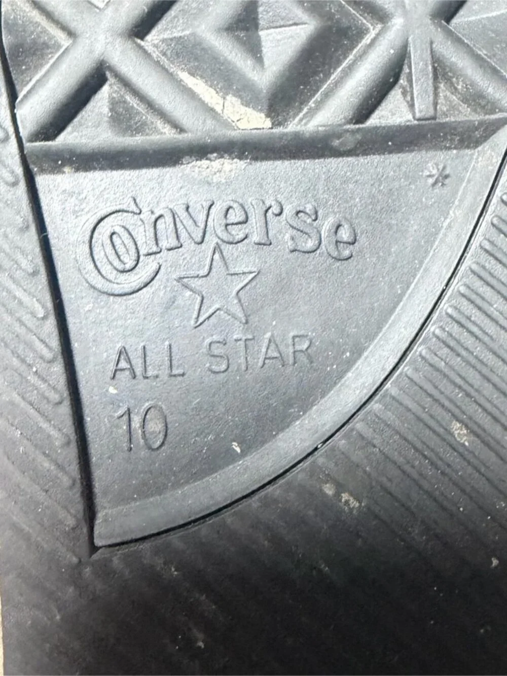 Converse Chuck Taylor All Star High Top Sneakers Gray Size 10 - Picture 10 of 10